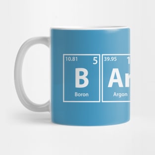 Baron (B-Ar-O-N) Periodic Elements Spelling Mug